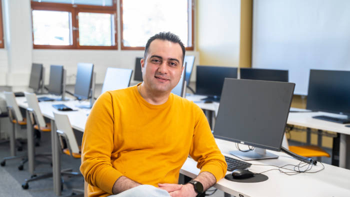 Master of engineering student Farzad Mohebi