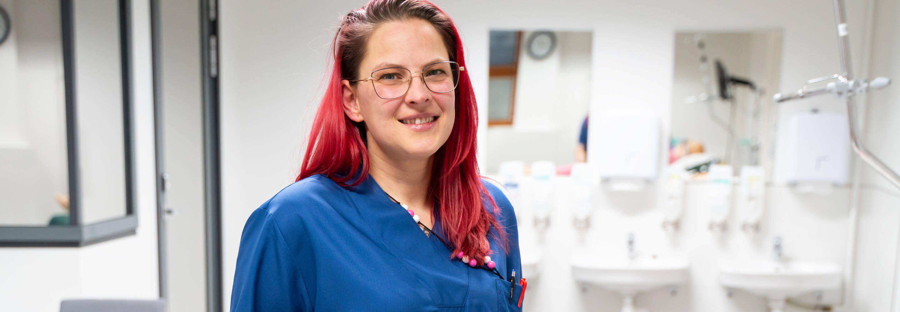Nursing student Sonja.