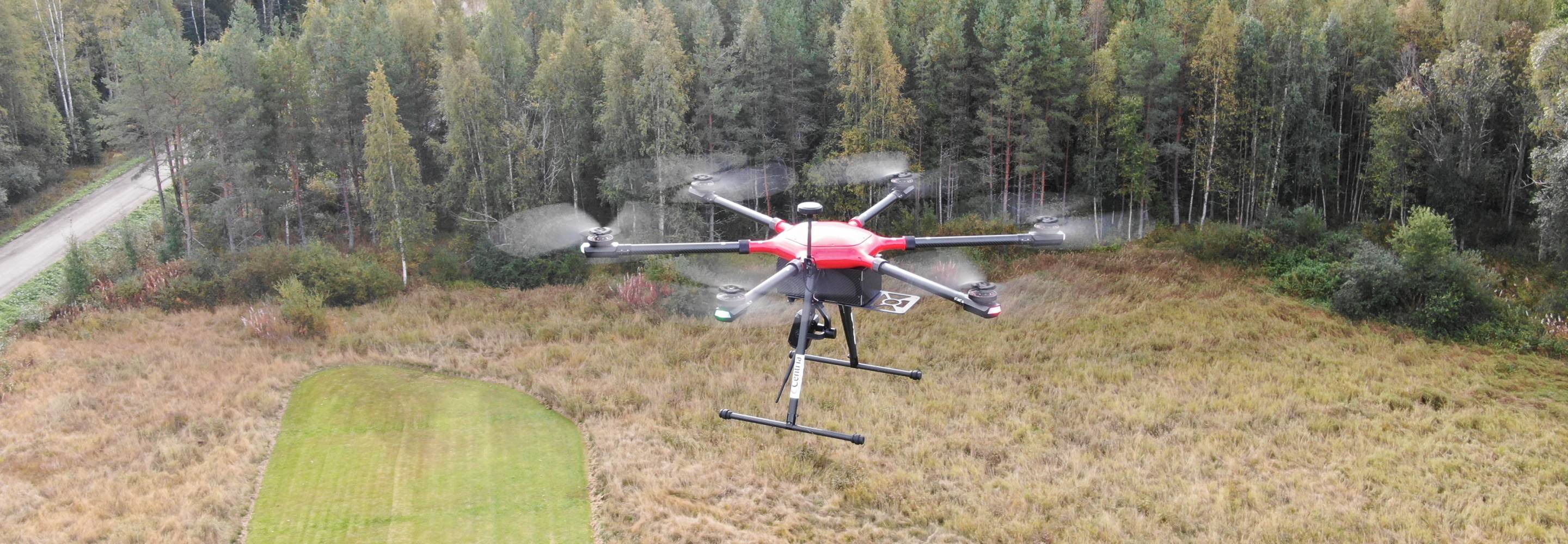 Drone ilmakuvassa