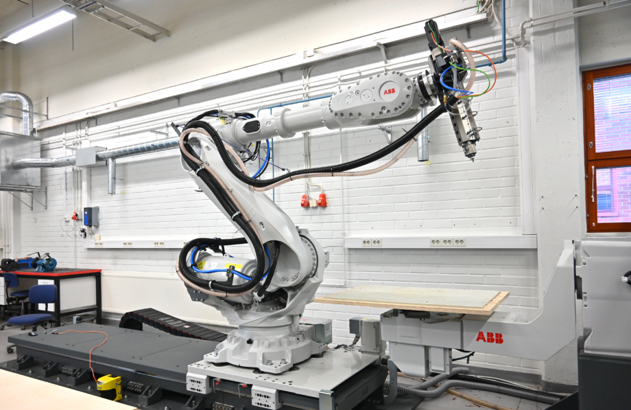 3D-tulostusrobotti Centrian Kokkolan kampuksella