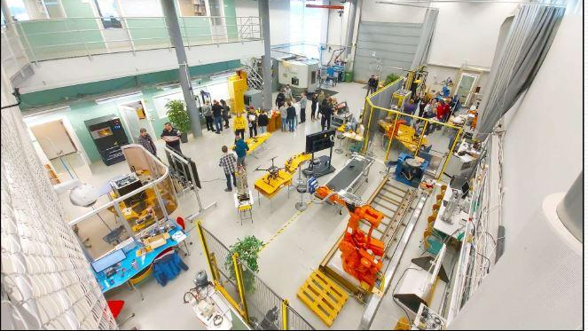 An overview of the Centria Production Technology Lab.