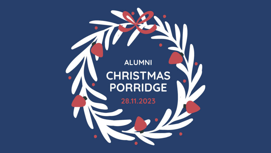 Alumni Christmas porridge 2023