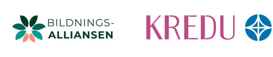Bildningsalliansen ja Kredu logot