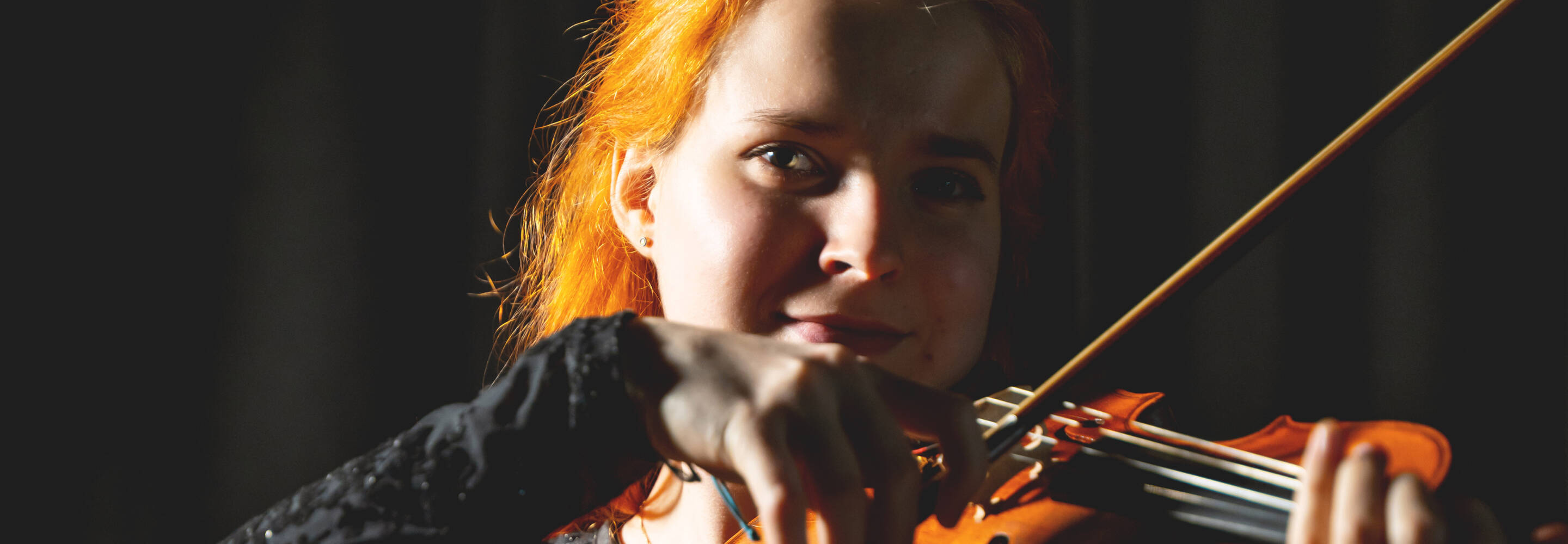 Viulisti Ilona Pirianyk.