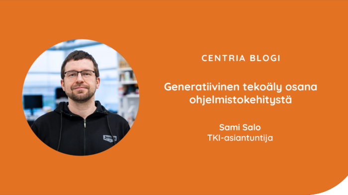 Kuvassa on blogiartikkelin kirjoittajan profiilikuva sekä blogiartikkelin otsikko.