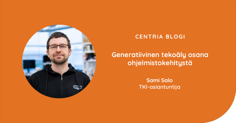 Kuvassa on blogiartikkelin kirjoittajan profiilikuva sekä blogiartikkelin otsikko.